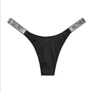 Victoria’s Secret Shine Strap Thong Panty ! 1!